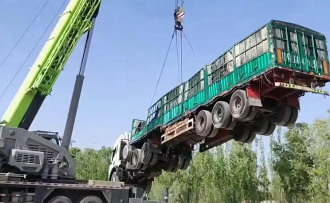 阜城道路脱困救援案例
